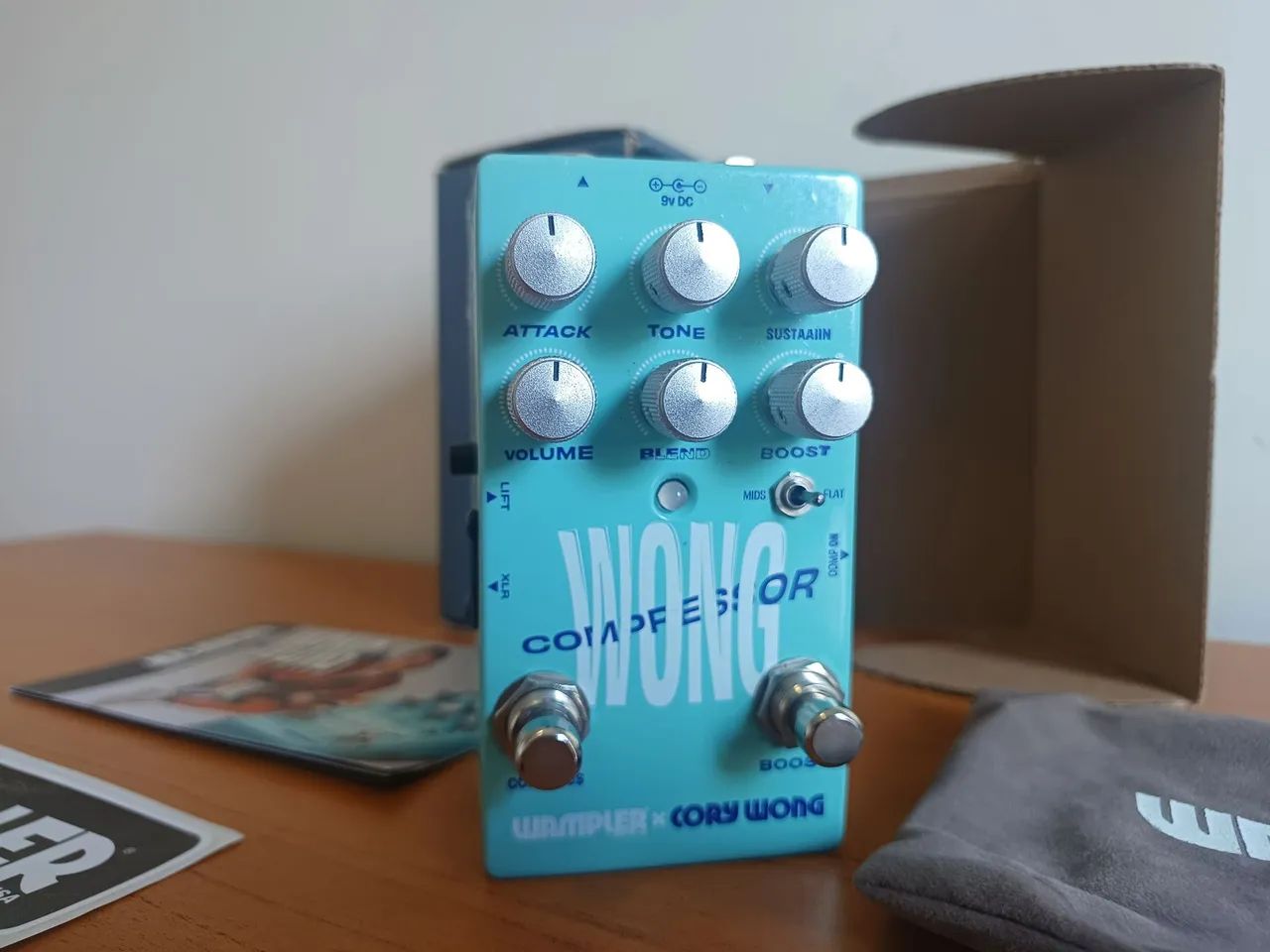 Pedal Wampler Cory Wong Compressor/DI