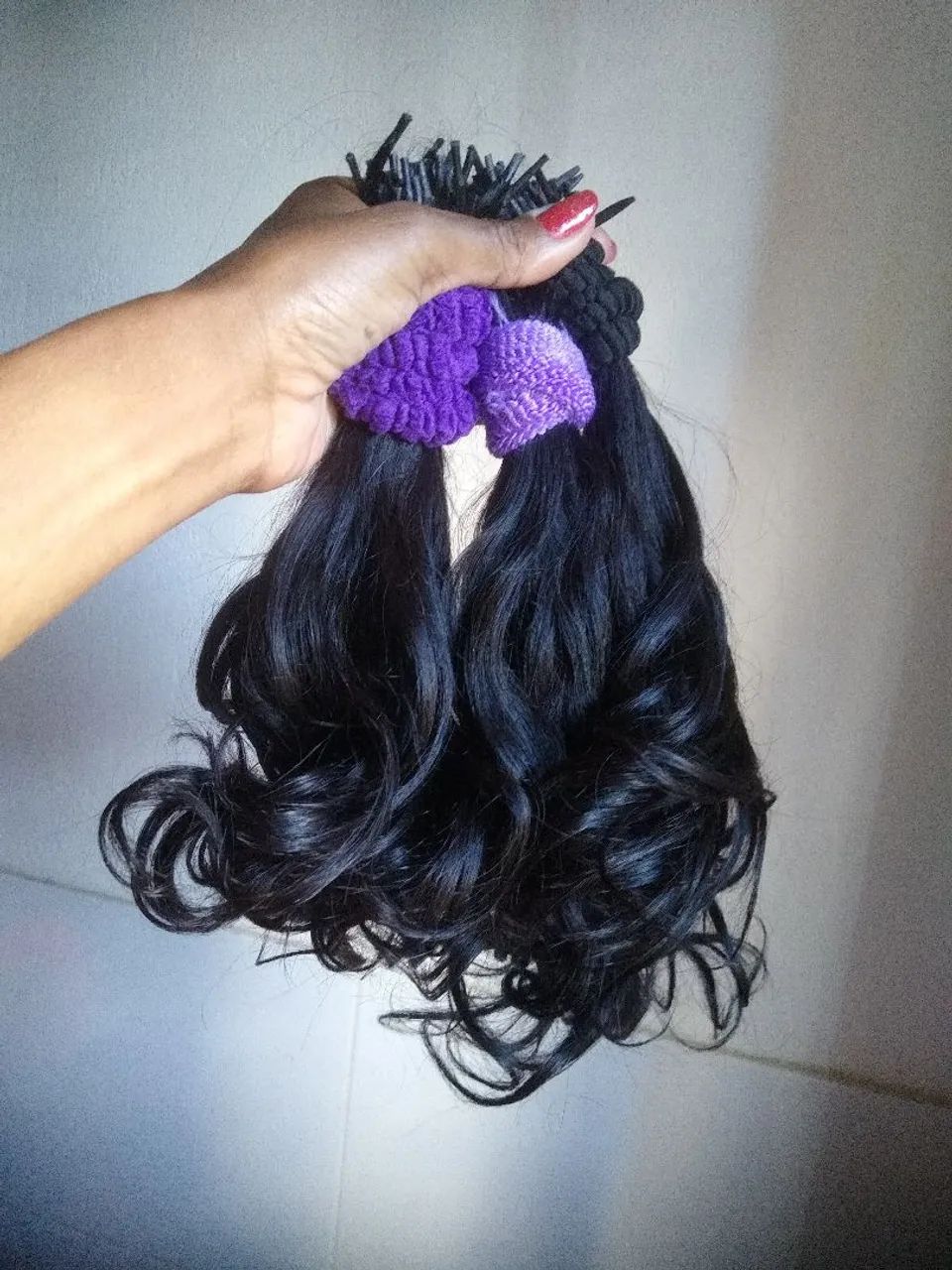 Cabelo humano 30 cm - Foto 3