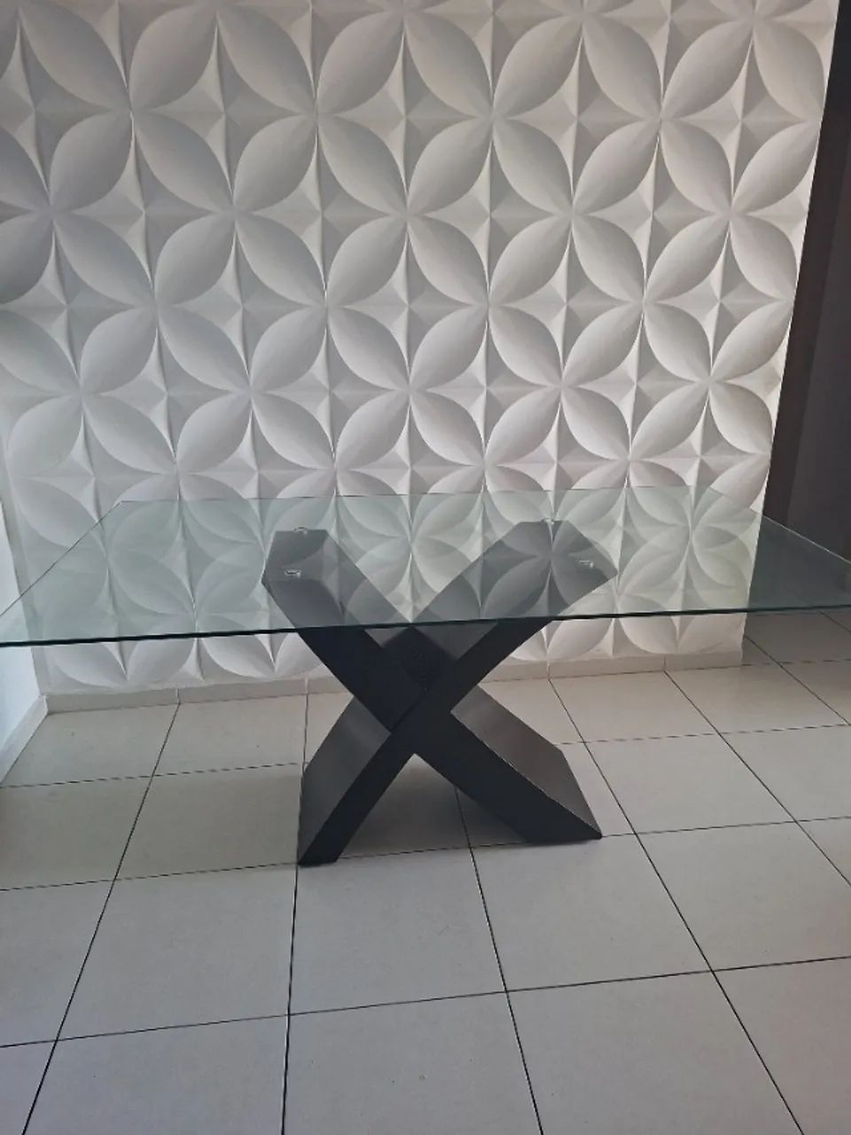 Mesa de jantar retangular 6 lugares - Foto 3