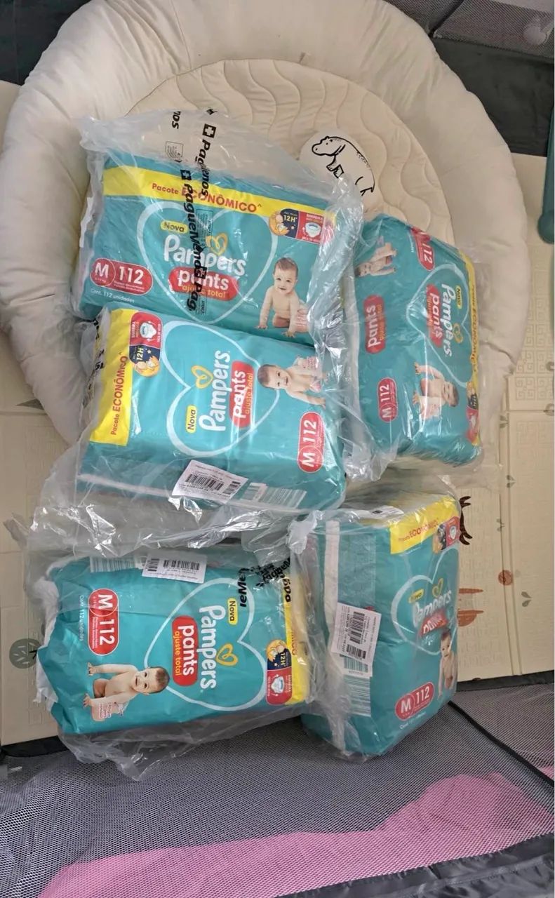 Fralda Pants Pampers M 112 Uni 