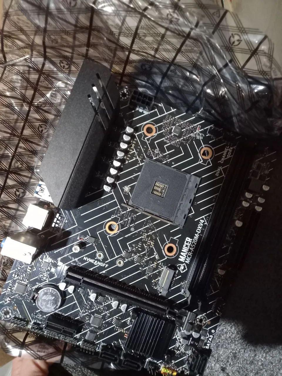 Placa Mae Mancer A520m Ddr4 - Foto 2