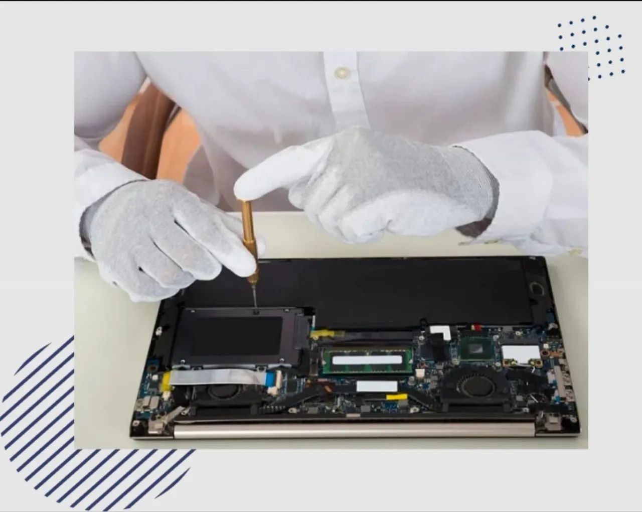 ASSISTÊNCIA TÉCNICA ESPECIALIZADA EM MICROCOMPUTADOR - NOTEBOOK - REDES - Foto 4