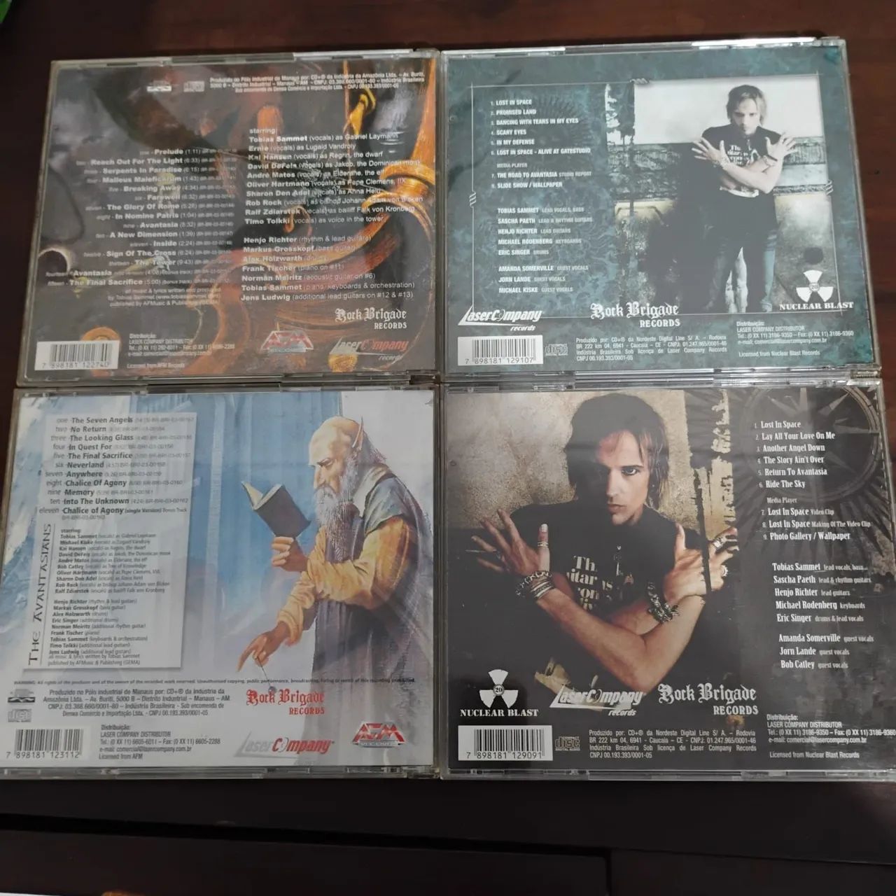 Kit CDs da banda Avantasia - Foto 2
