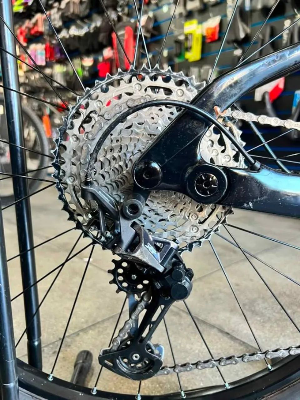 Caloi Fs Carbon L com Upgrades - Aceito propostas.  - Foto 2