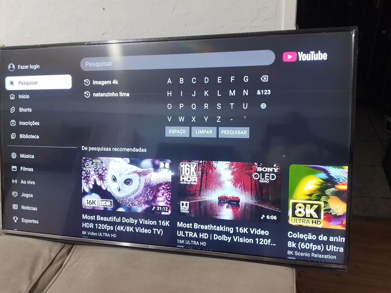 smart TV LG 60 polegadas 4K LED completo468284461506242562