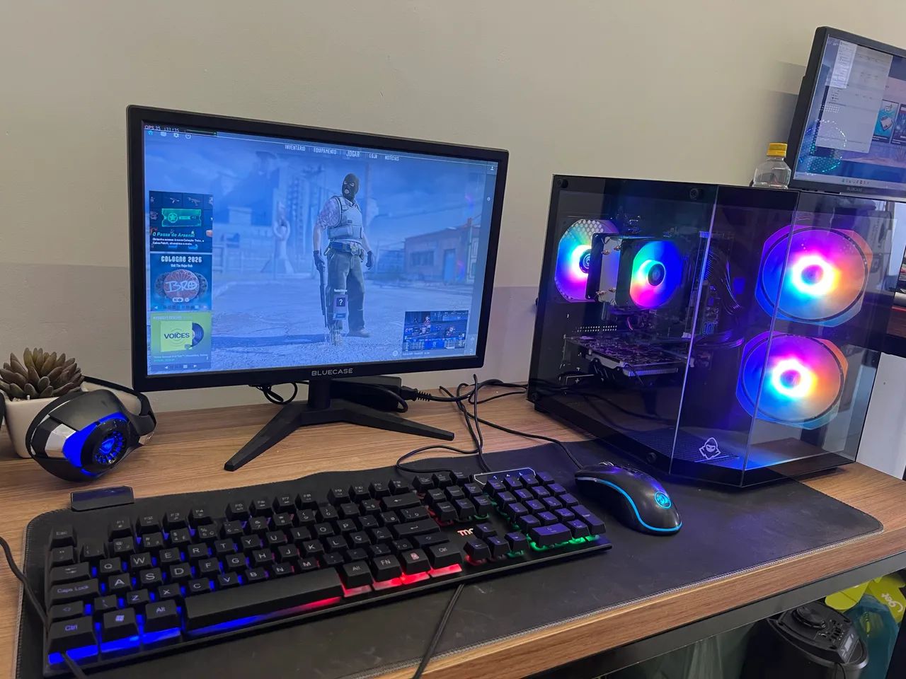 PC gamer RX550 com 16gb de memória - Foto 2