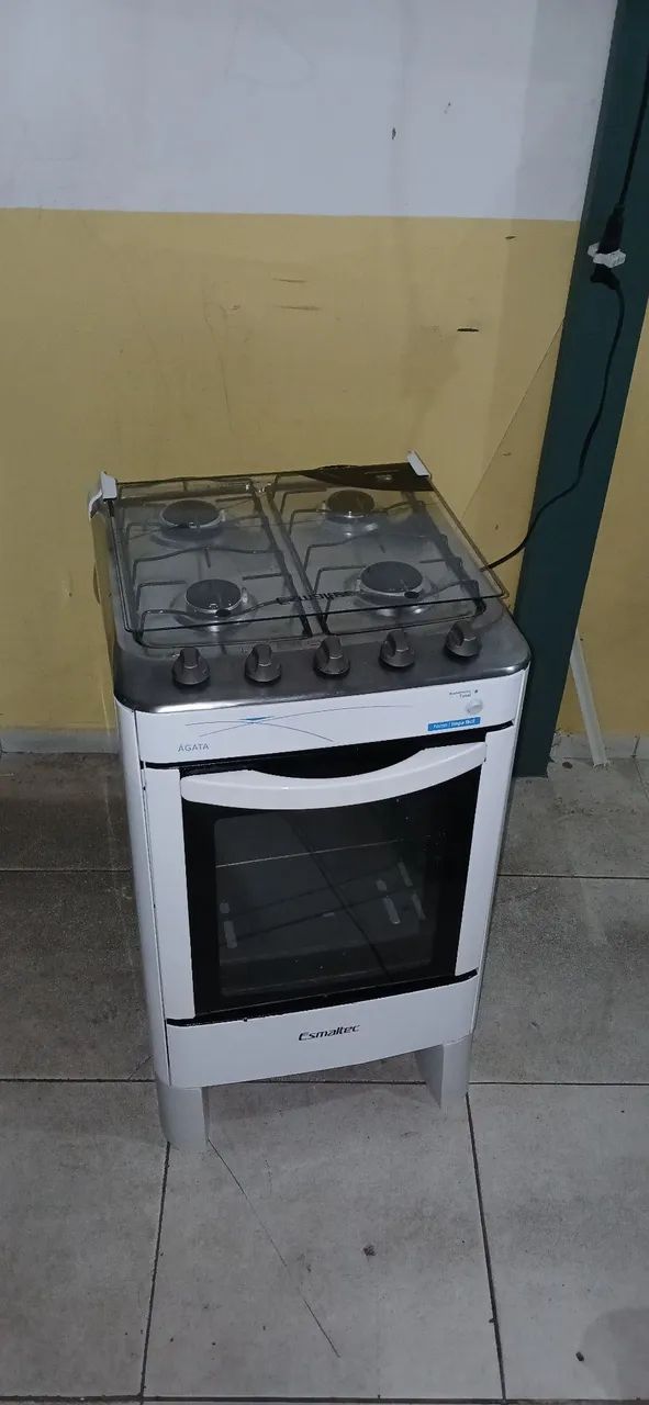 Fogão Esmaltec 4bocas, acendimento automático 