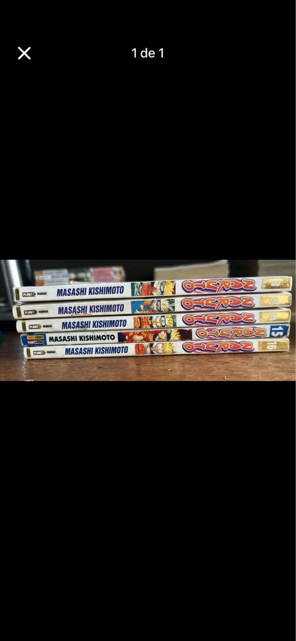 Mangás Naruto