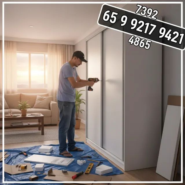 Montador de Móveis Montagem e desmontagem Recebe Pix