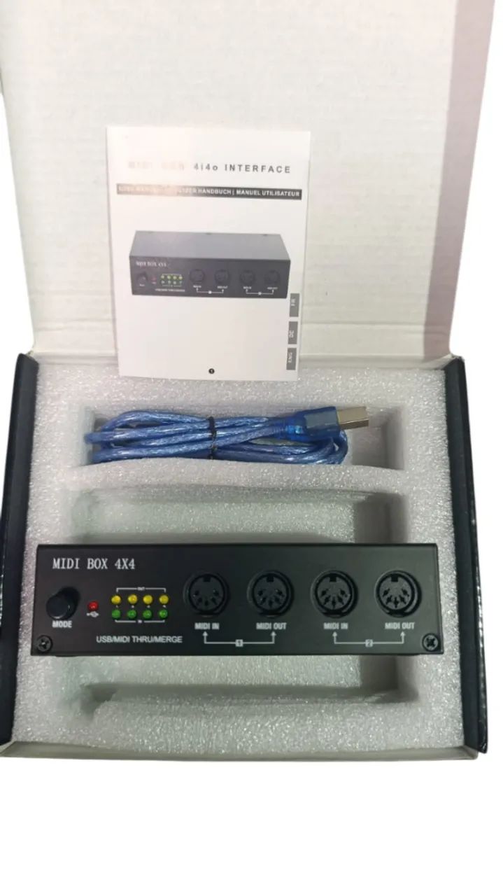 MIDI MERGE USB 4 X 4 - Foto 3