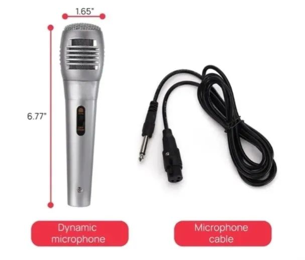 Kit 2 microfones profissionais unidirecional com fio (XLR para P10) - Foto 3