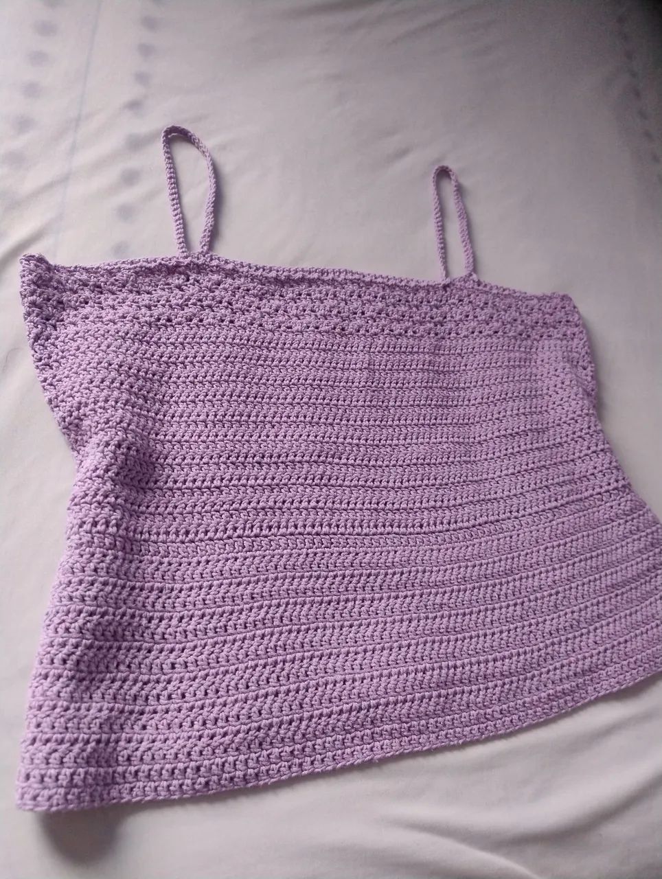 Blusa de alcinhas em crochê Elegante  - Foto 2