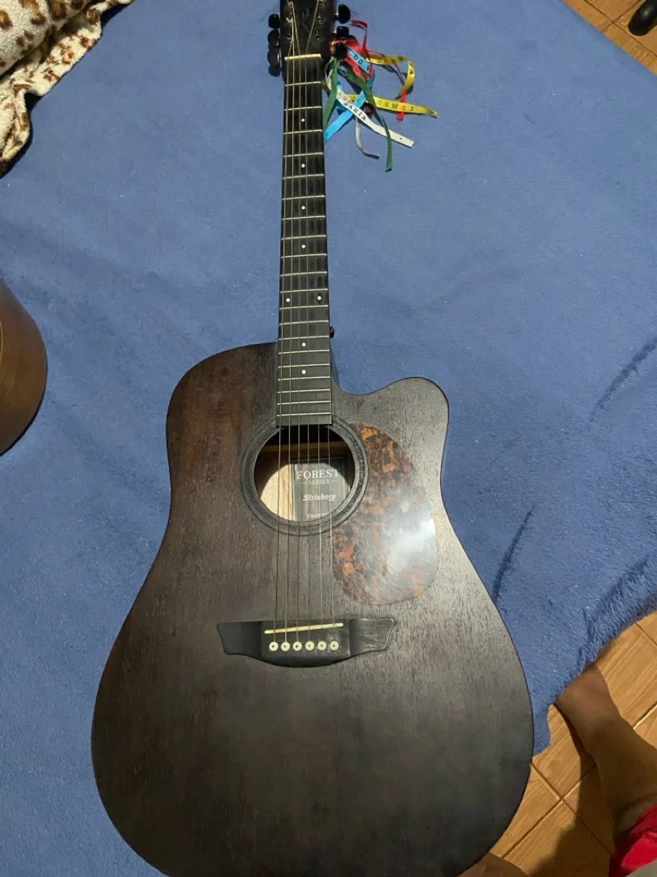 Violão de aço Stringberg forest elétrico - Foto 5