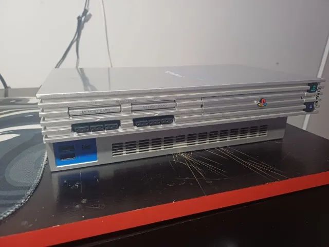 PS2 FAT S Silver - prateado - Foto 3