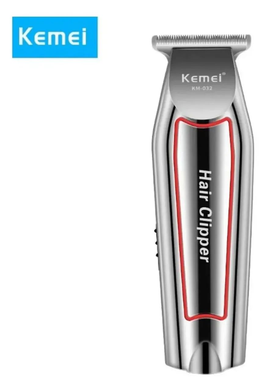 Máquina Acabamento Kemei KM-032 Barba Cabelo Bivolt - Foto 2