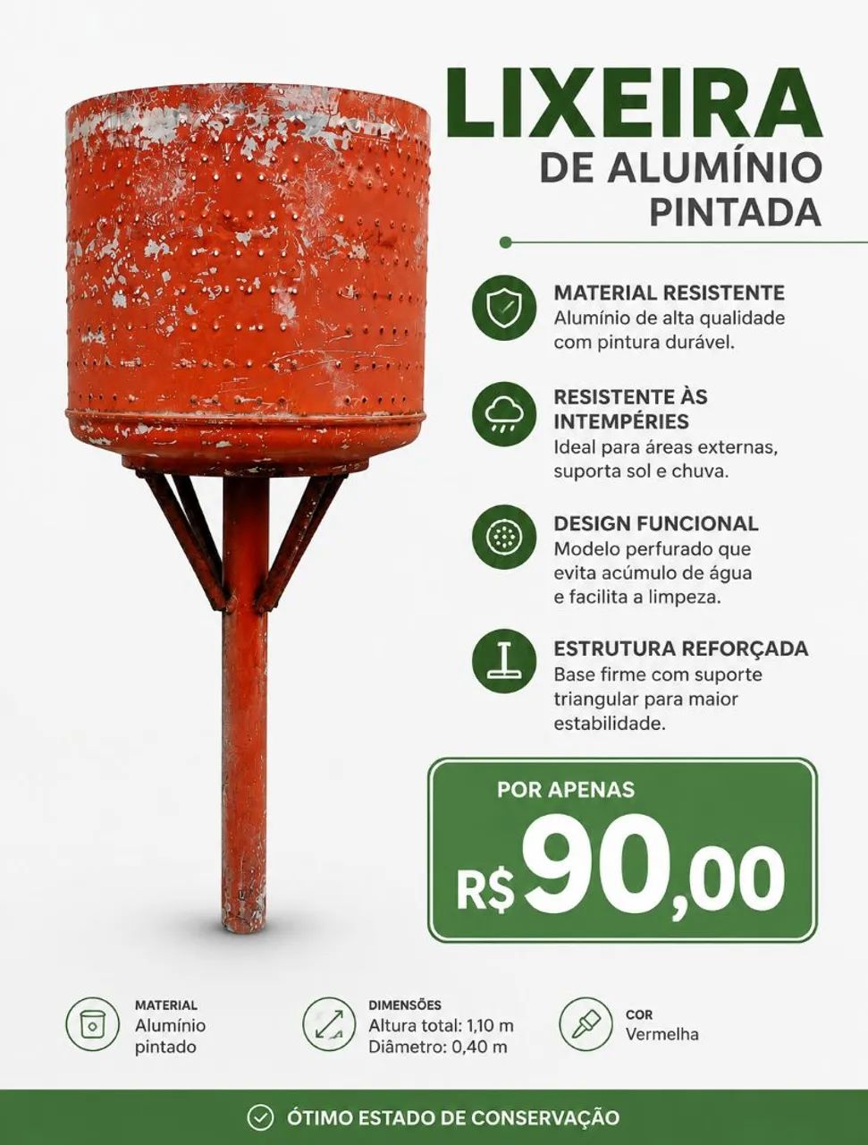 Lixeira ? de porta 