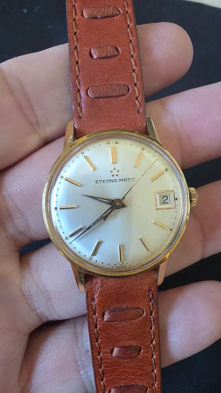 Eterna-Matic Automático - Swiss Made - Década de 1960/70  - Foto 2