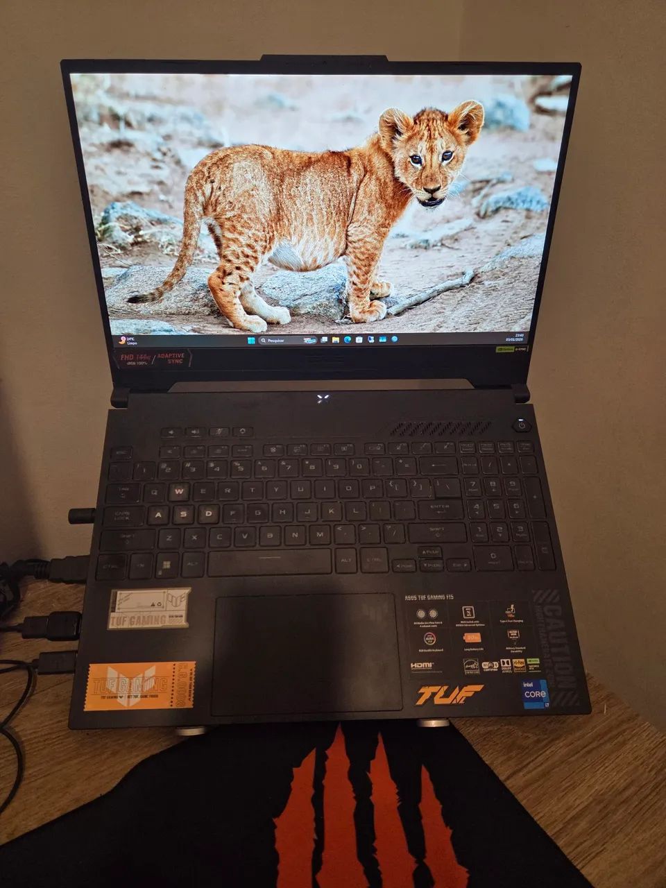 Notebook Gamer Asus Tuf F15 i7 13620h  Rtx 4070