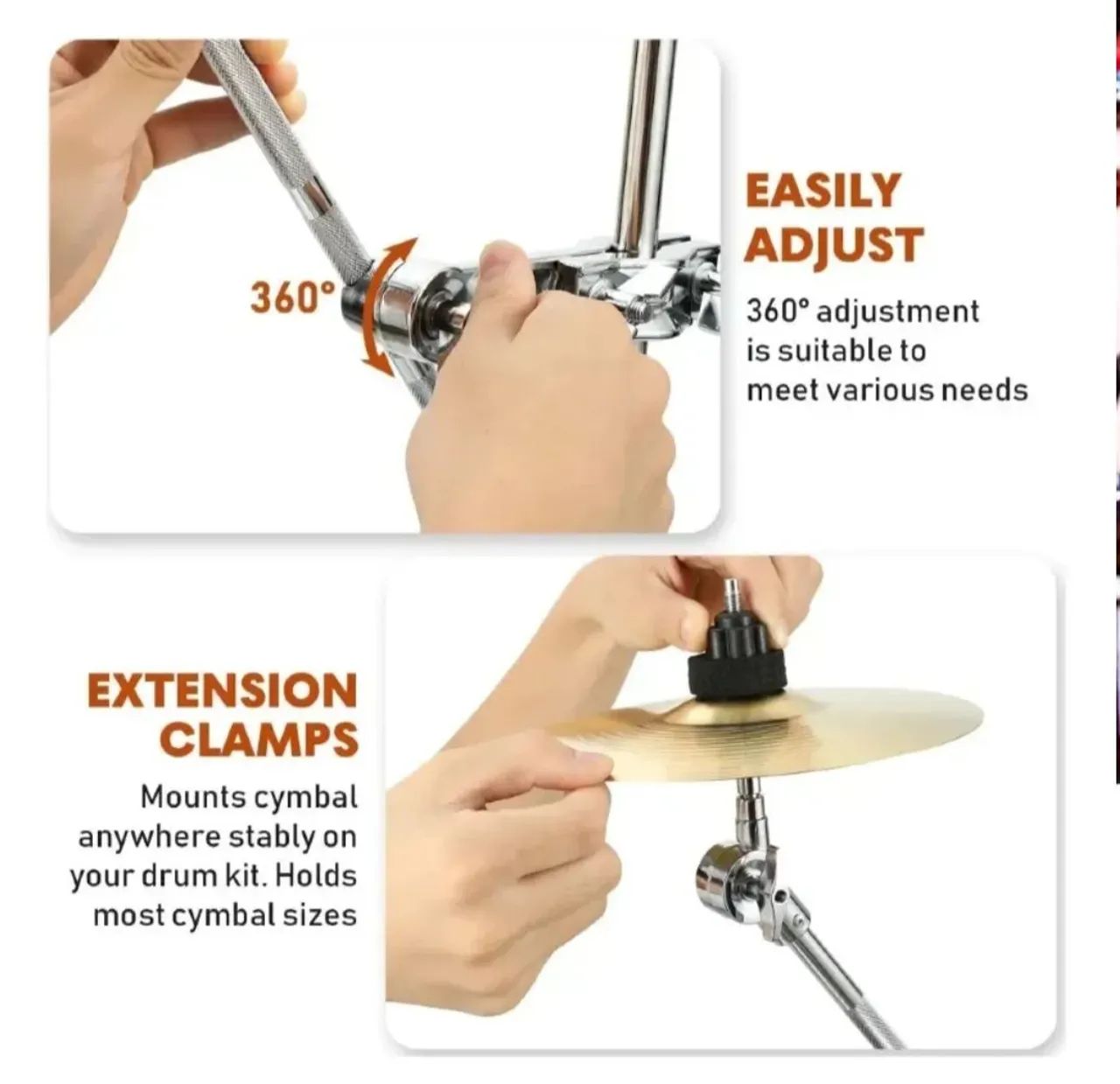 Extensor de Pratos com Clamp - Foto 3