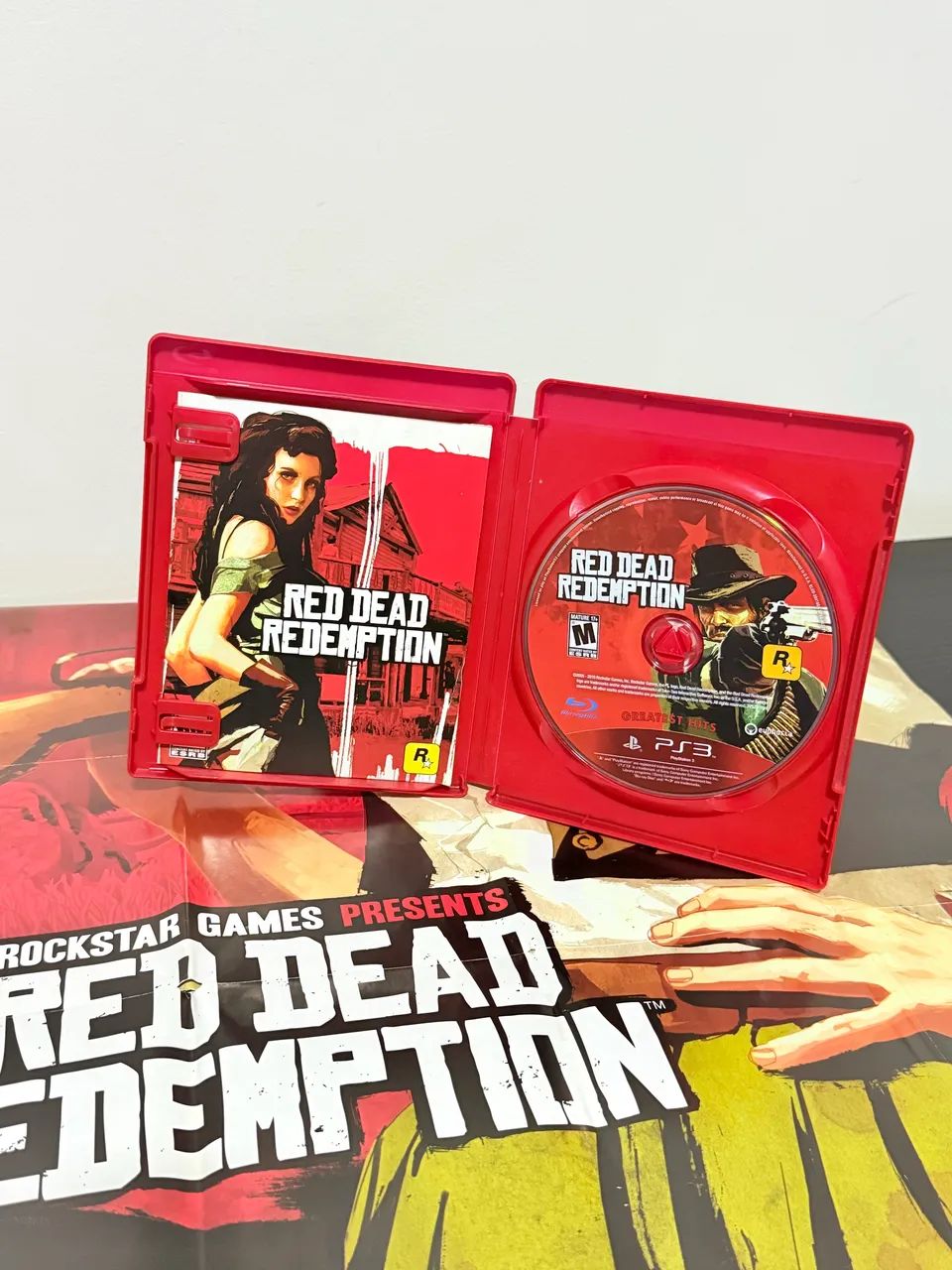 Red Dead Redemption PS3 semi novo - Foto 2
