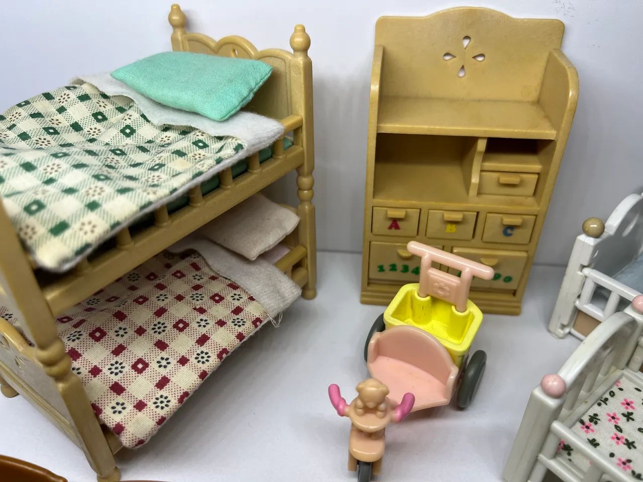 Sylvanian families - móveis de quarto + bike infantil  - Foto 3