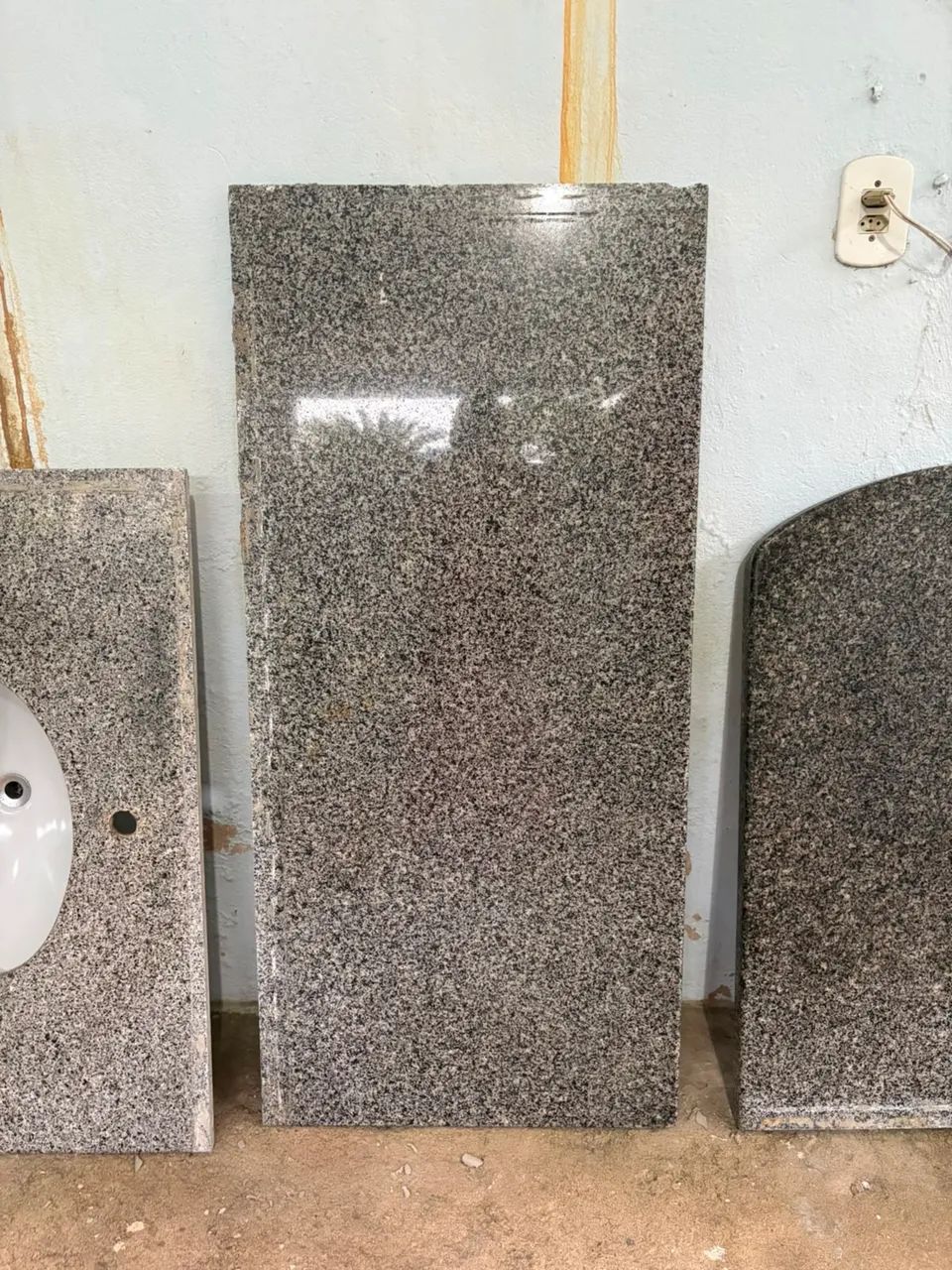 3 Pedras de granito/bancadas