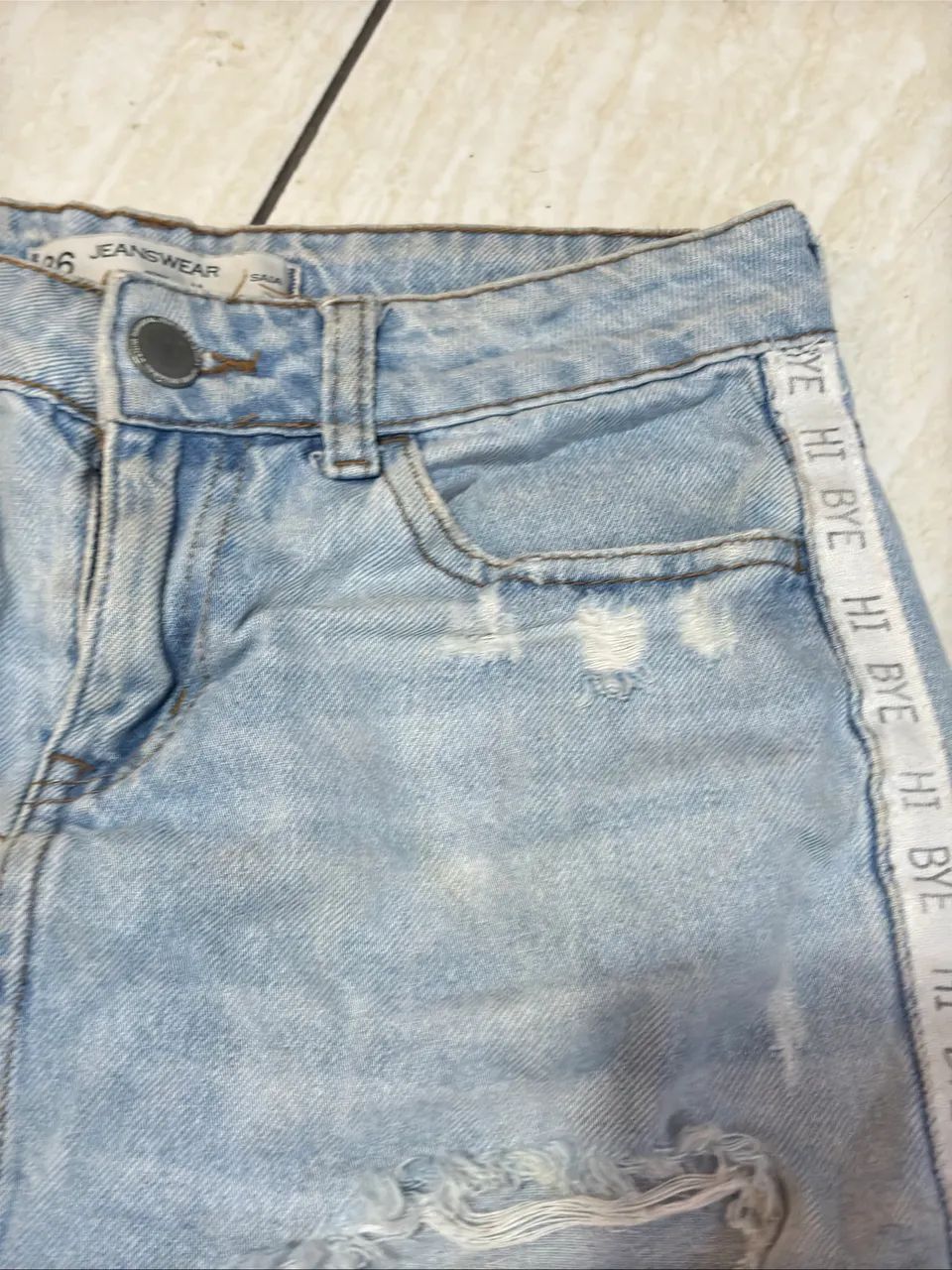 Saia jeans 36 destroyed - Foto 3