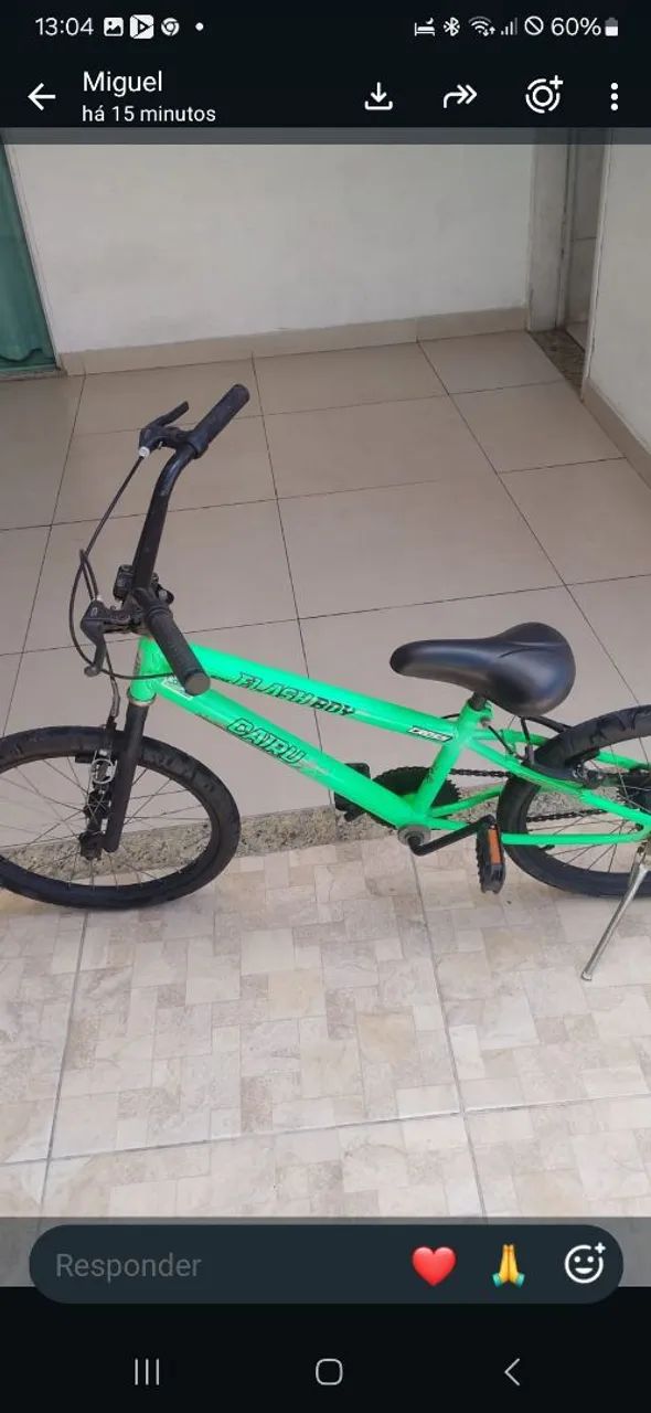 Bicicleta infantil e ótimo estado? 