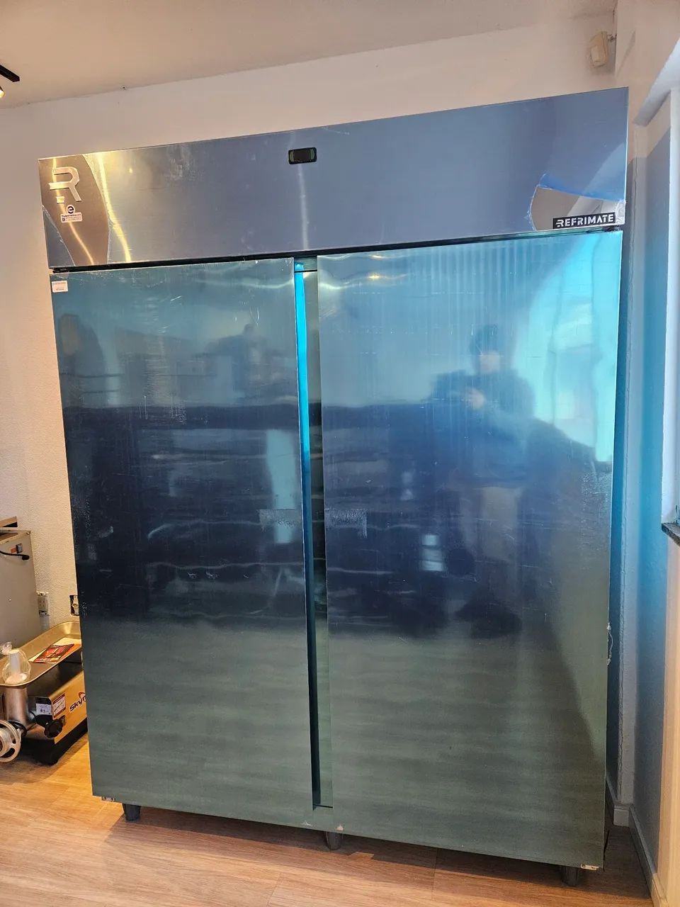 mini câmara refrigerada de 1900L inox