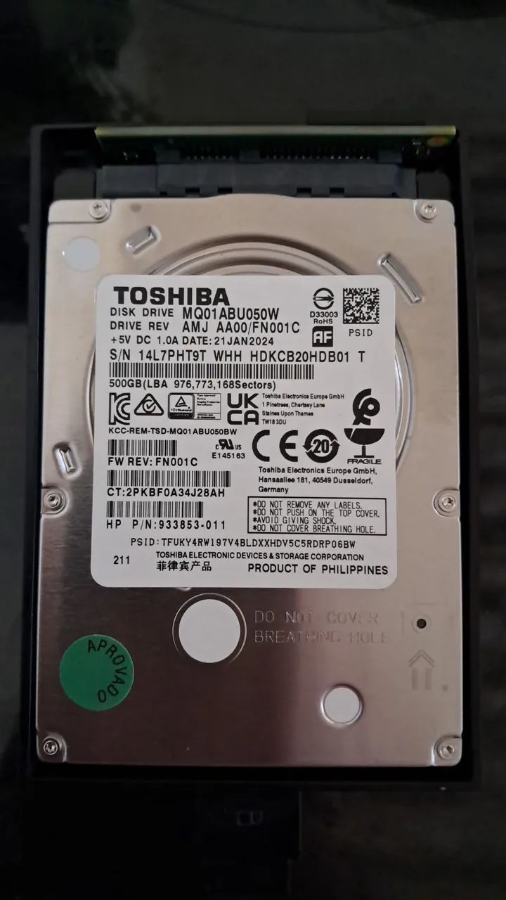 Hds Toshiba