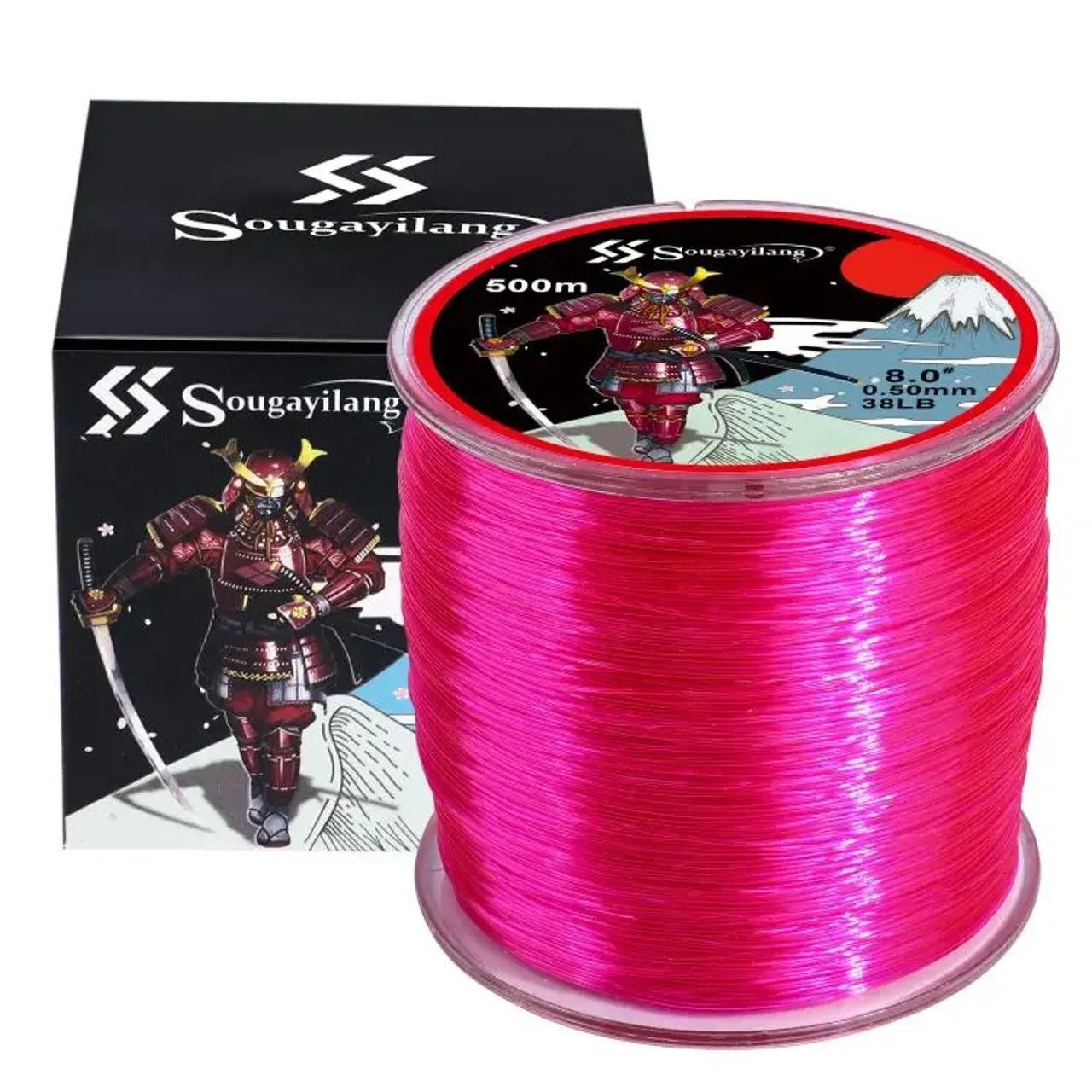 LINHA FLUORCARBONO SOUGAYILANG 0.50MM 38LB
