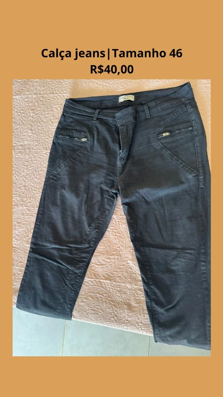 Desapego calça jeans, short e calça legging