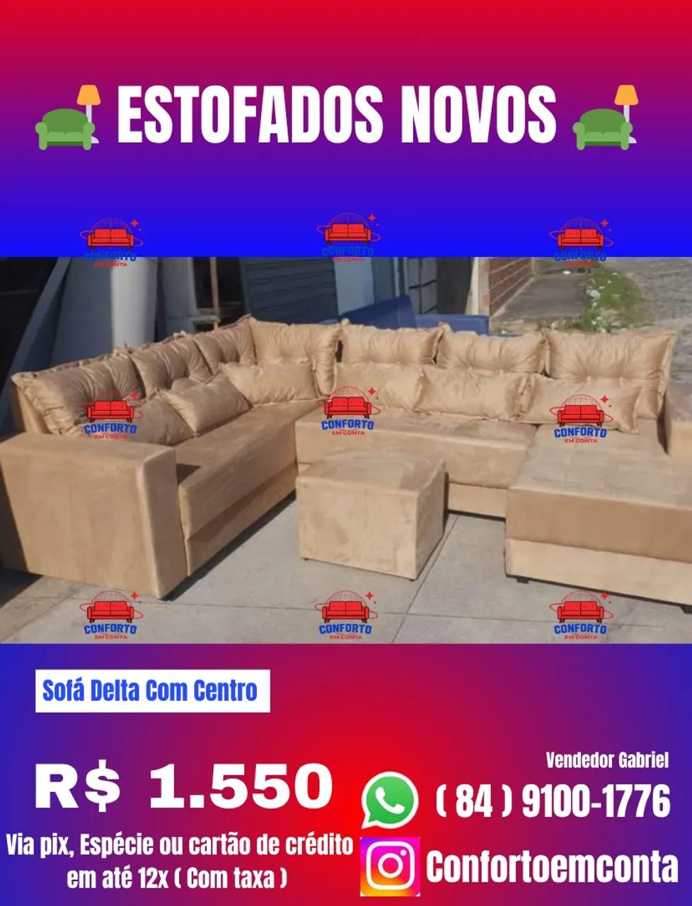 Sofá Delta Em L  - Foto 3