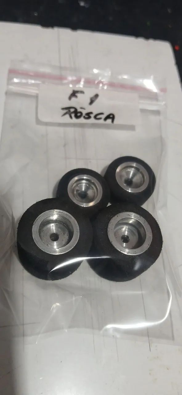 Autorama estrela jogo de pneus F1 rôsca  - Foto 3