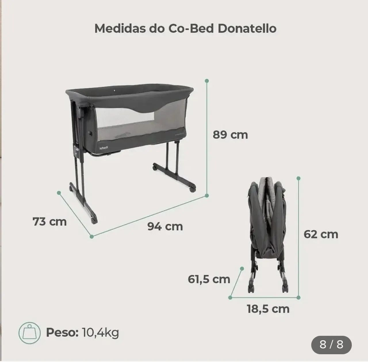 Berço donatello infanti - Foto 4