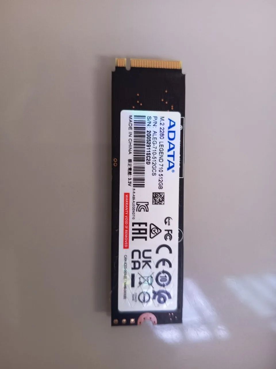 SSD M.2 ADATA LEGEND 710 512GB - Foto 2