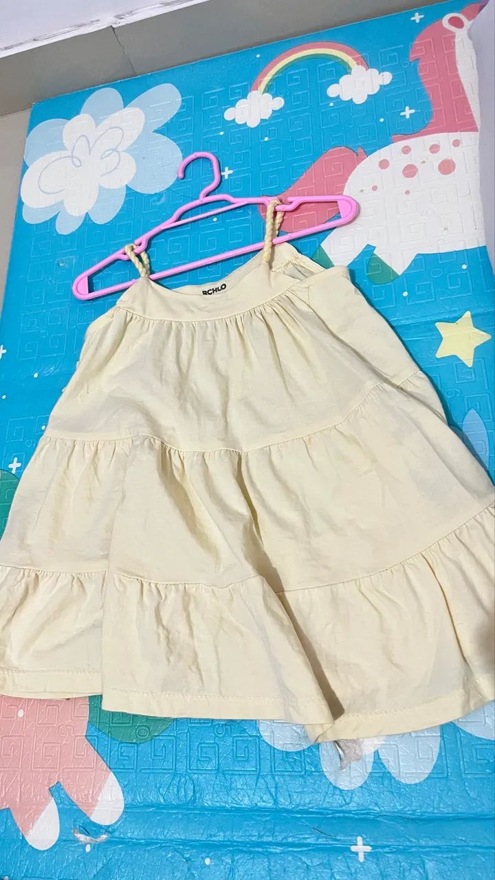 Kit de vestido infantil 