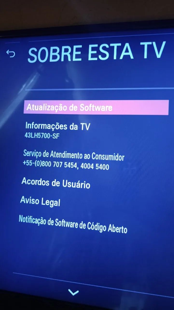 Televisão smartv LG 43 polegadas FULL HD - Foto 2