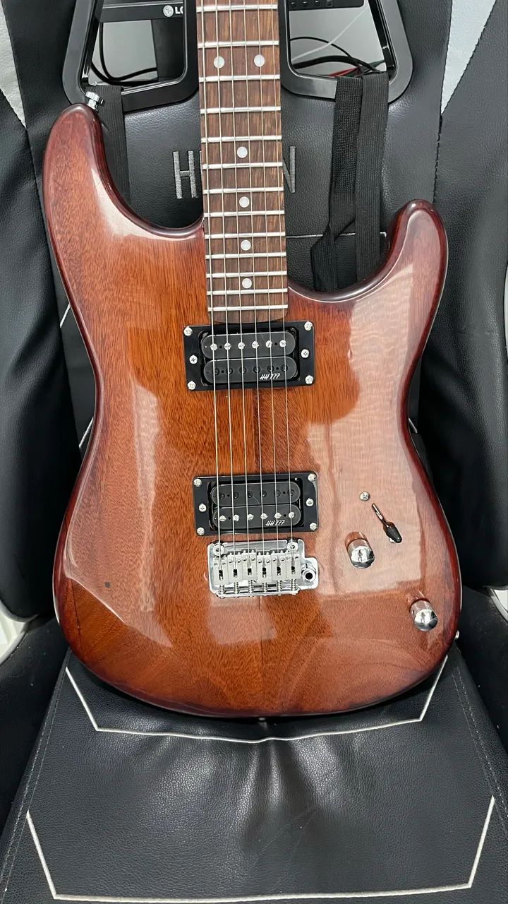 Guitarra Luthier estilo Charvel com Malagoli - Foto 2