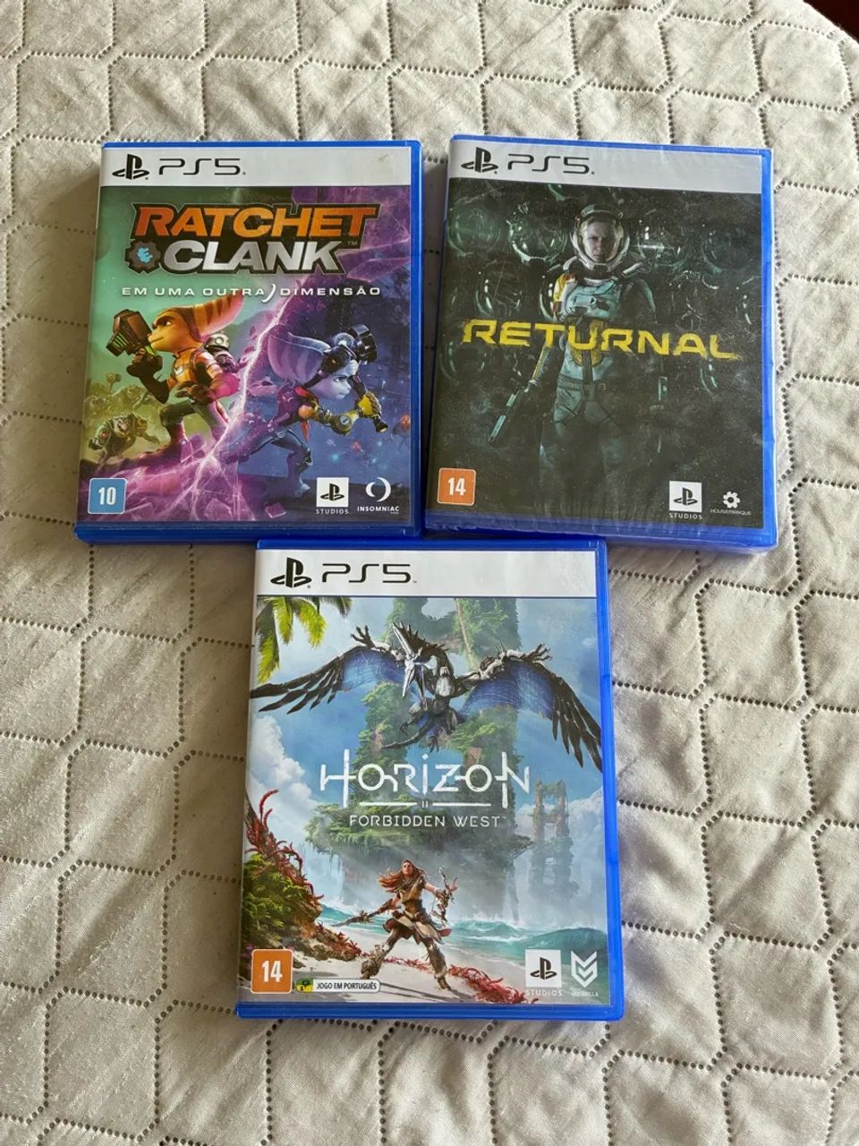 Ps5 com 3 jogos - Foto 3