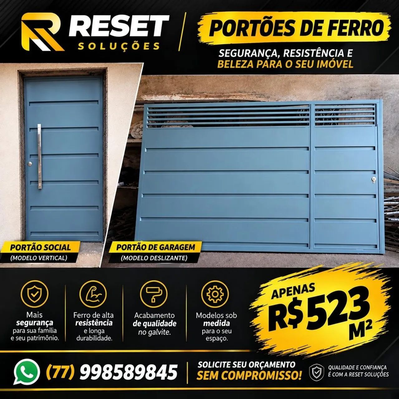 Portões de ferro 
