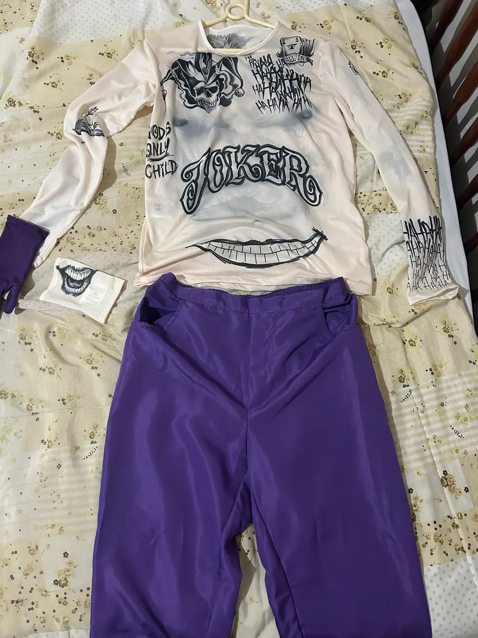 Fantasia Cosplay Coringa Esquadrão Suicida - Foto 5