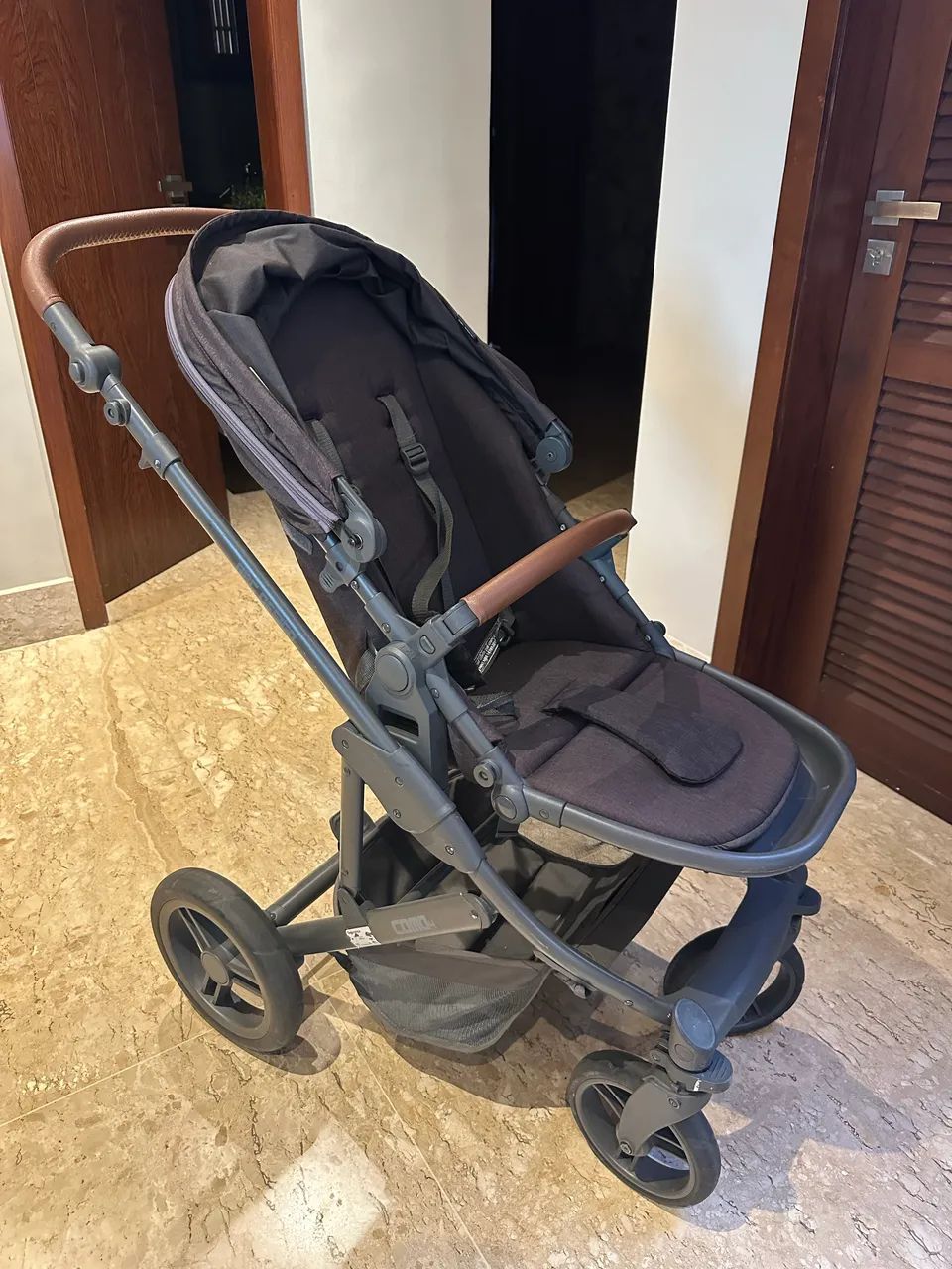 Carrinho de bebê, bebê conforto e Moisés ABC design COMO 4 - Foto 5
