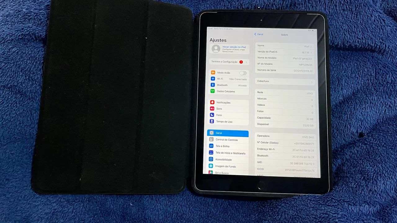 iPad 5ta Geração 32GB