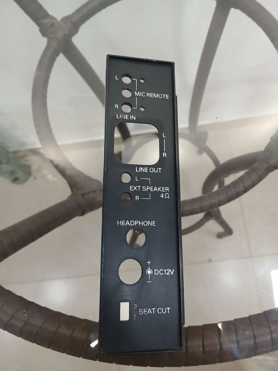 Radio Polyvox RG 800 ( painel lateral )