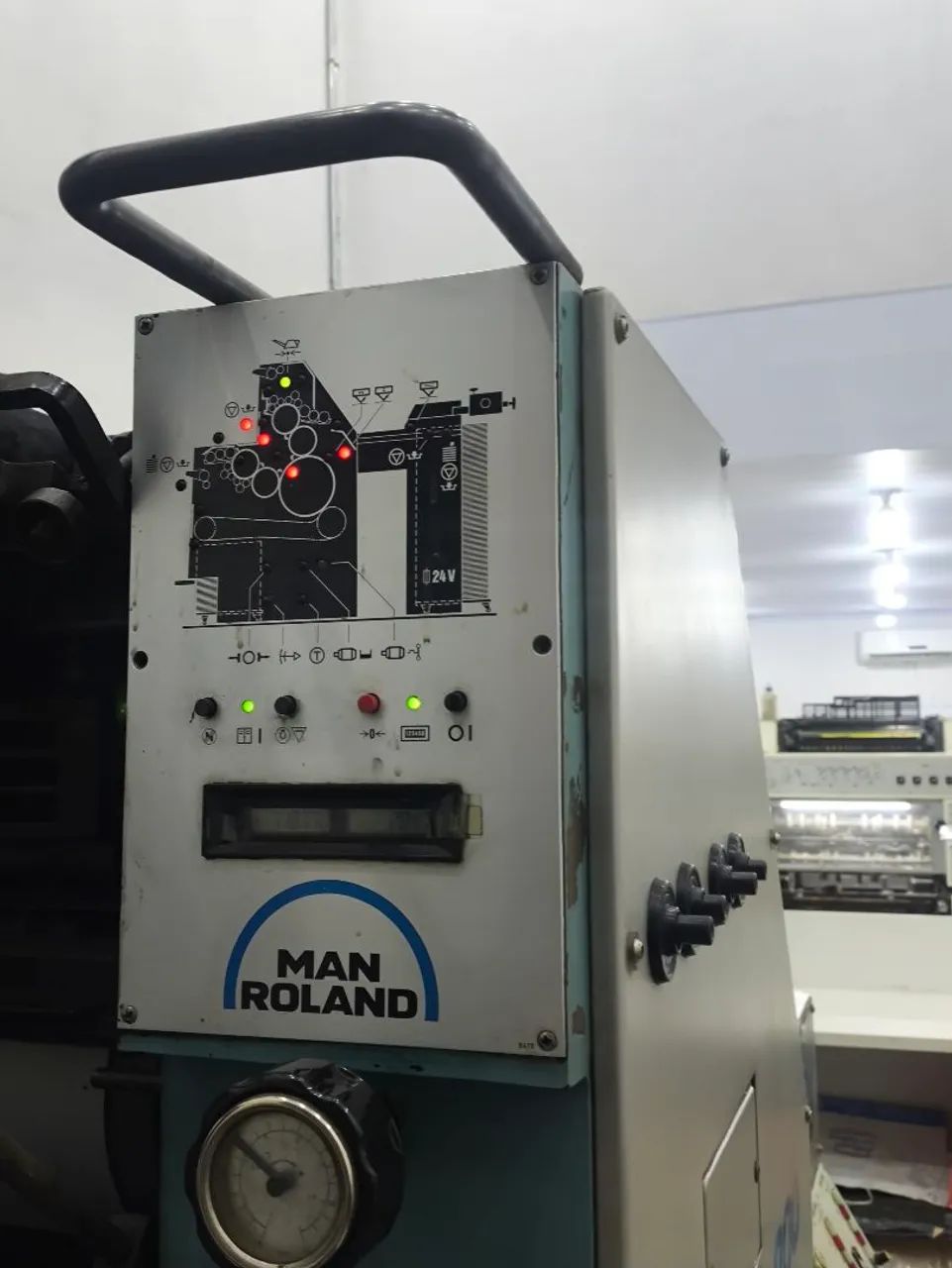 Off set roland 200 bicolor 54x72 - Foto 2