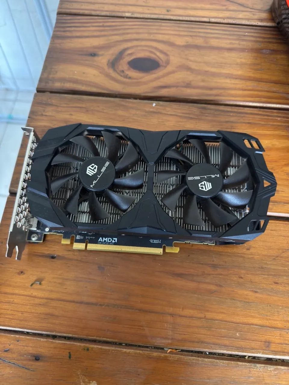 RX 580 8gb funciona perfeitamente 