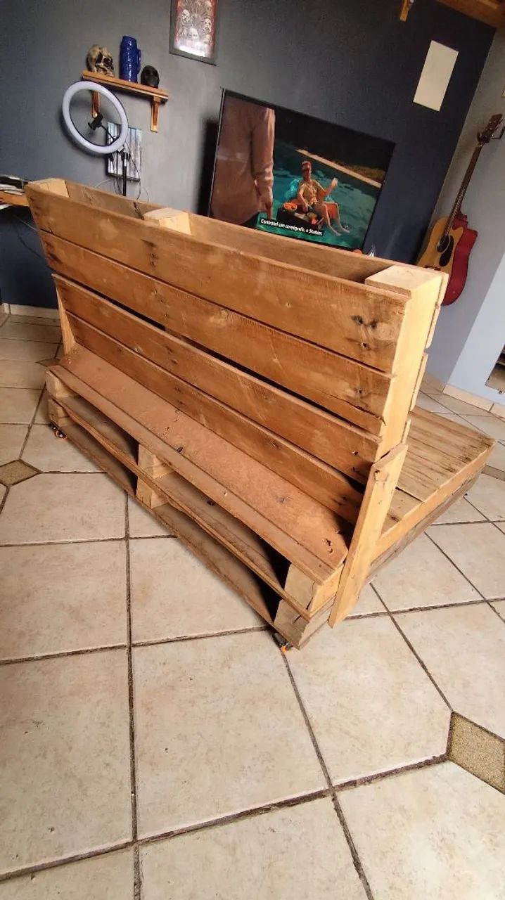 Sofá Pallet - Foto 2