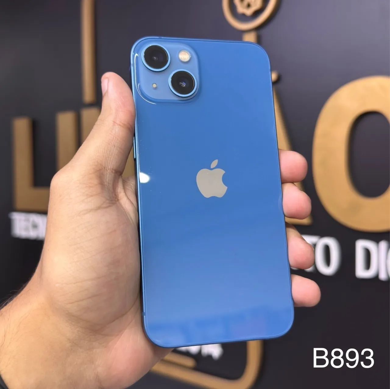 IPHONE 13 128GB AZUL EM PERFEITO ESTADO | LOJA FÍSICA - Celulares