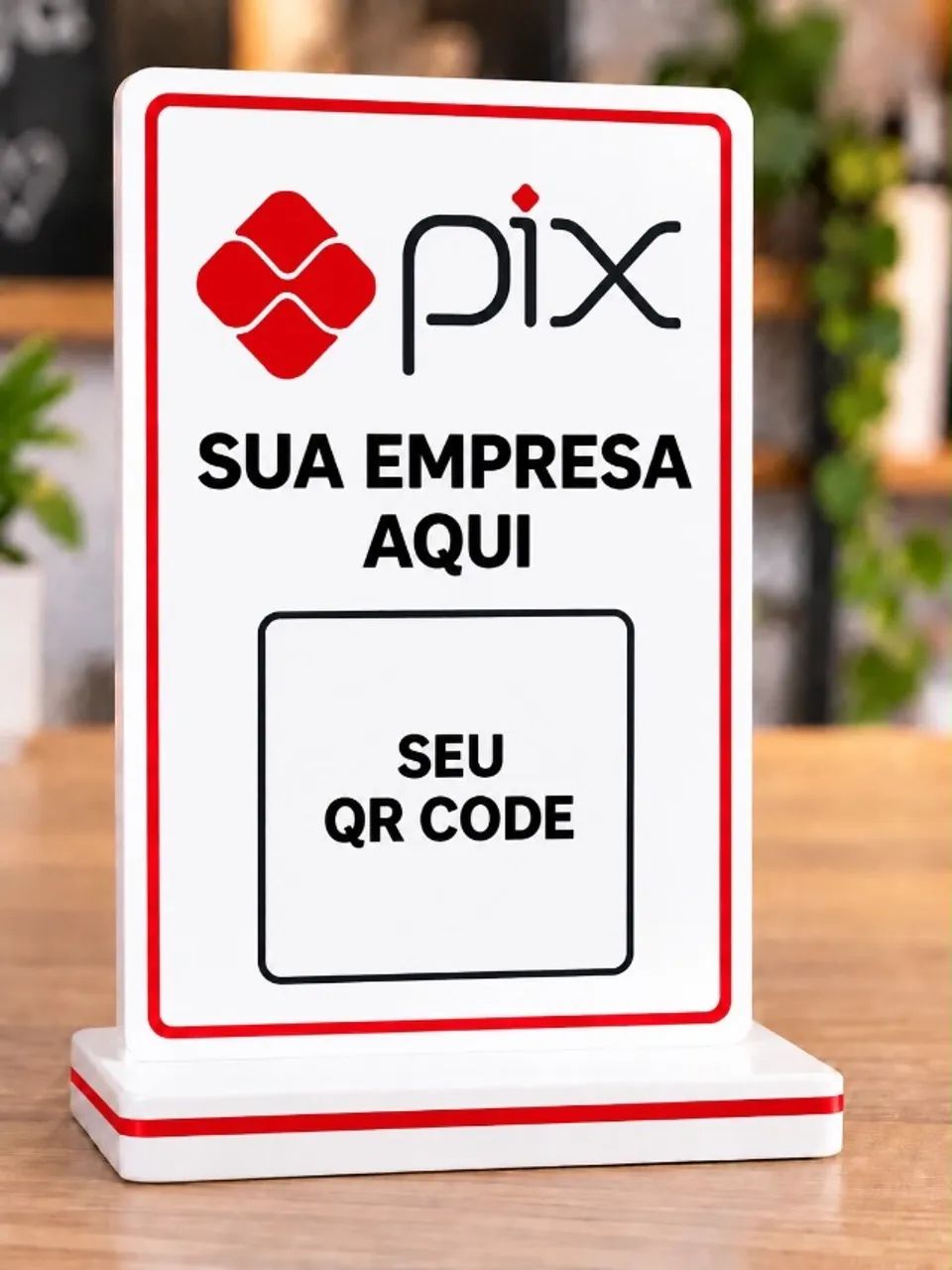 Placa personalizada para pix  - Foto 2